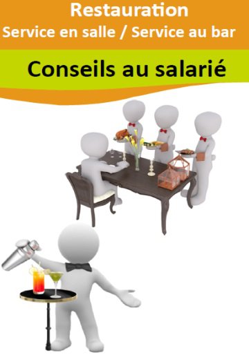 Restauration service en salle/au bar